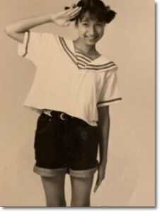 佐田真由美の若い頃