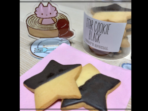 star cookie black